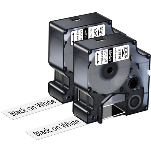 2pk 19mm nero bianco ind - nero,