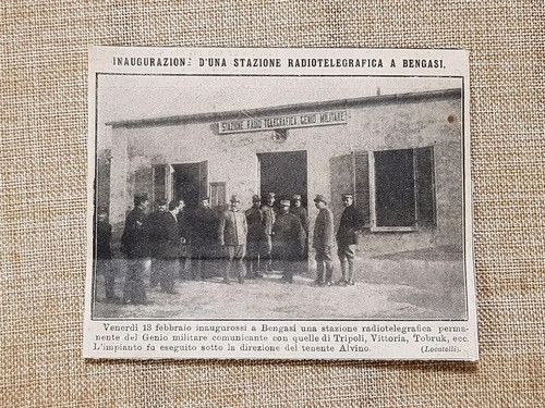 Bengasi nel 1914 inaugurazione - bengasi,