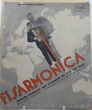 spartito musicale fisarmonica carisch da 12 a 140 bassi 1953 friel musica