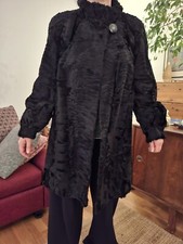 Giacca in pelliccia astrakan