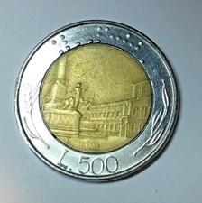 ITALIA REPUBBLICA 500 LIRE