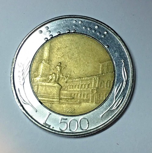 Italia repubblica 500 lire - italia,
