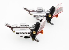 Juin Tech GT6 MTB eBike Bicycle 6-Piston Hydraulic Disc Brake Caliper Set Silver