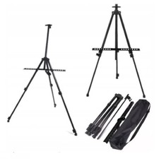 Cavalletto Treppiede per Pittura Tela Dipinto Tableau da Pittore in Alluminio