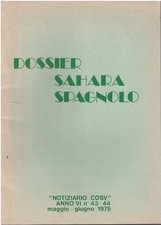 Dossier Sahara spagnolo