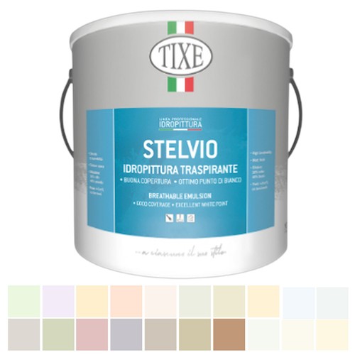 Pittura murale traspirante - , per
