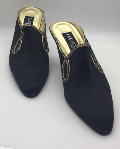 Mules nero oro taglia uk - taglia,