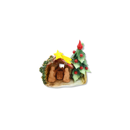 Presepe capanna pregiata - in,