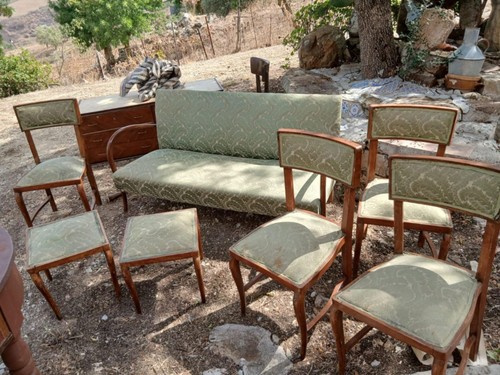 Antico elegante divano - ed, con