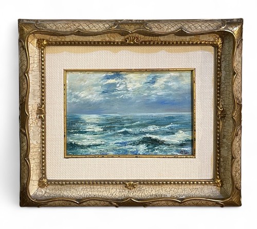 Dipinto olio tavola - a,