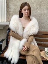 Sciarpa donna vera pelliccia