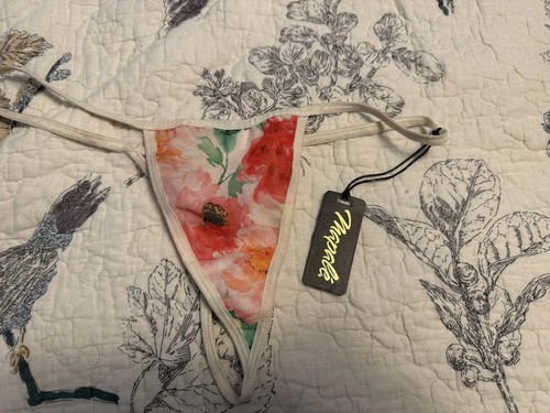 Panty perizoma stampa floreale