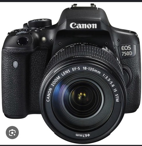 Canon eos 750d with 135 - eos,