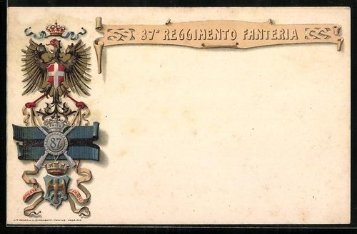 Cartolina reggimento - cartolina,