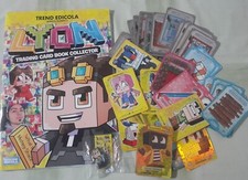 LOTTO Trading card book collector.  1 album + 45  figurine LYON +altro