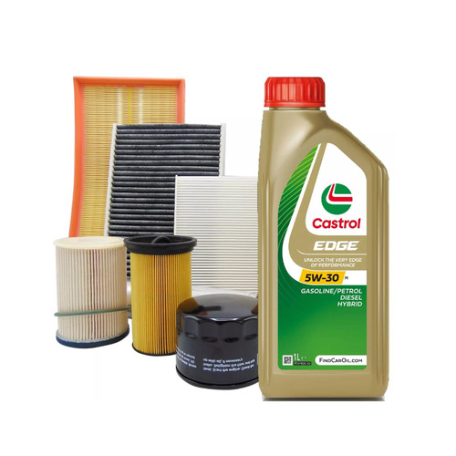 Kit tagliando olio castrol - olio,