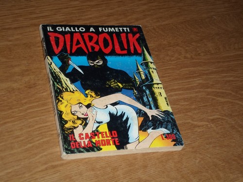Prima ristampa diabolik n19 - diabolik, il
