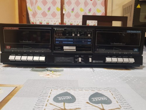 Sanyo w39 dual cassette - rd-w39,