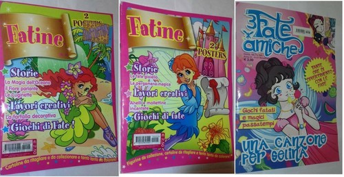 Lotto riviste fatine - riviste,