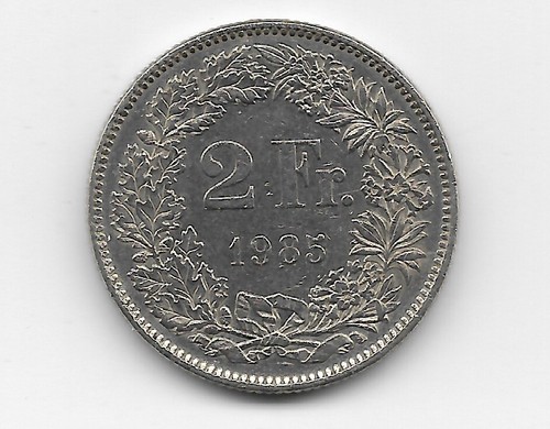 Monete svizzere franchi anni - svizzere,