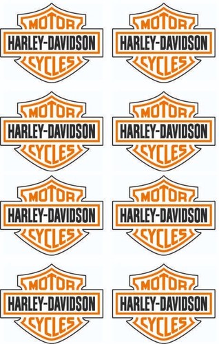 Adesivi harley davidson - harley-davidson, 8