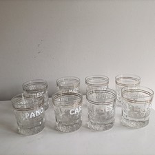 PUNT E MES CARPANO - 8 BICCHIERI VINTAGE ANNI 70