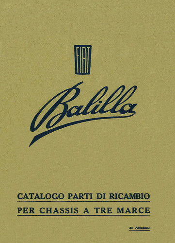 Fiat balilla marce - balilla,