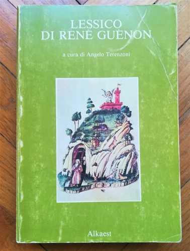 Lessico rene guenon - rene,