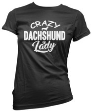 Crazy dachshund lady - dachshund,