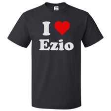 T shirt I Love Ezio maglietta