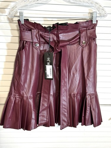 Tugce minigonna ecopelle - minigonna,