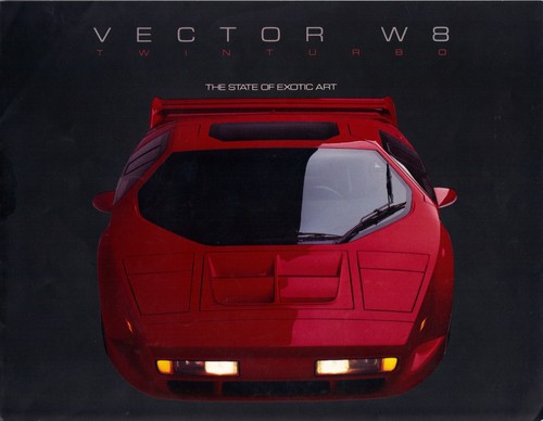 Brochure vector twinturbo - vector, w8