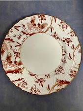 Richard Ginori - Piatto Piano 26cm Vecchio Ginori  Galli Rossi Prima Serie