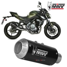 Scarico Completo MIVV MK3 Black Inox Nero per KAWASAKI Z 650 2017 > 2023