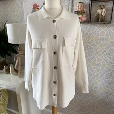 Cardigan Oysho bianco lavorato
