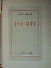 Campana dino INEDITI Vallecchi