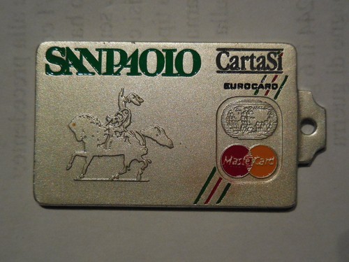 Medaglia tipo carta credito - tipo, di