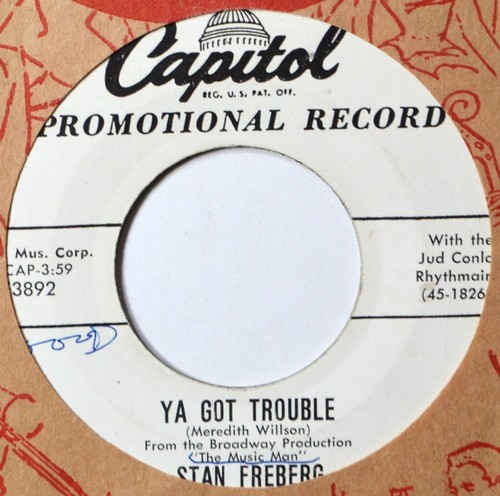 Stan freberg got trouble - freberg,