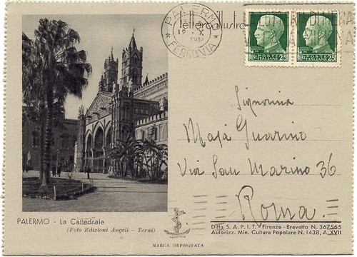 C9617 sicilia palermo - c9617-sicilia,palermo,, lettera