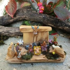 OLIVE WOOD CRIB - MORANDUZZO