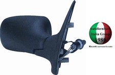 SPECCHIO SPECCHIETTO RETROVISORE DX MECCANICO NERO PER PUNTO 93>99 5P 1993>1999
