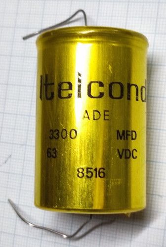 Condensatore elettrolitico