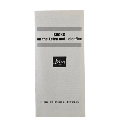 Leica opuscolo brochure - leica,