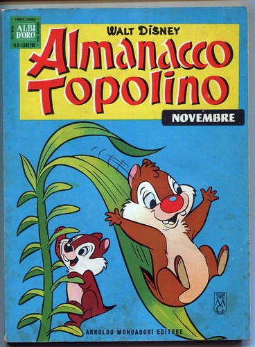 324 almanacco topolino ed - almanacco,