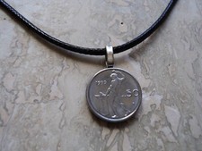 Collana moneta italia lire - collana,