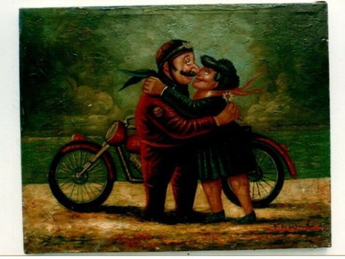 Quadro lombardo salvo 40x50 - quadro,