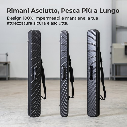 Borsone rigido per canna - borsone, da