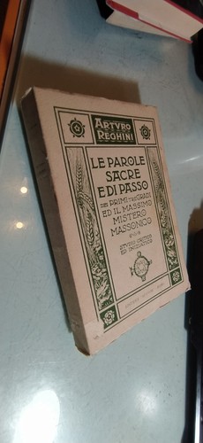 Reghini parole sacre - -, di