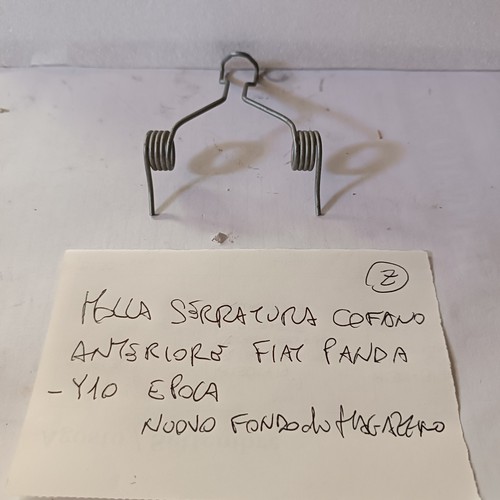 Molla serratura cofano - molla,