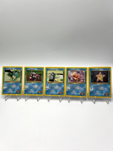 Lotto carte pokemon misty - lotto,